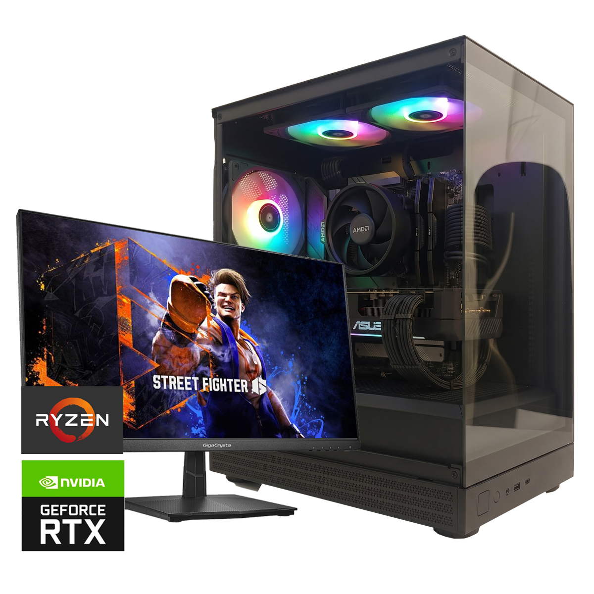 中古ゲーミングPC フルセット | RTX3060Ti / Ryzen5 5500 / 16GB