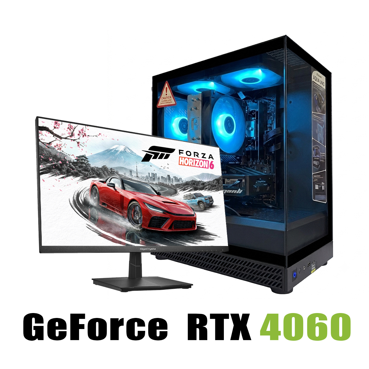 引退品 ゲーミングPCフルセット 中古ゲーミングPC フルセット | RTX4060 / Ryzen5 5500 / 16GB