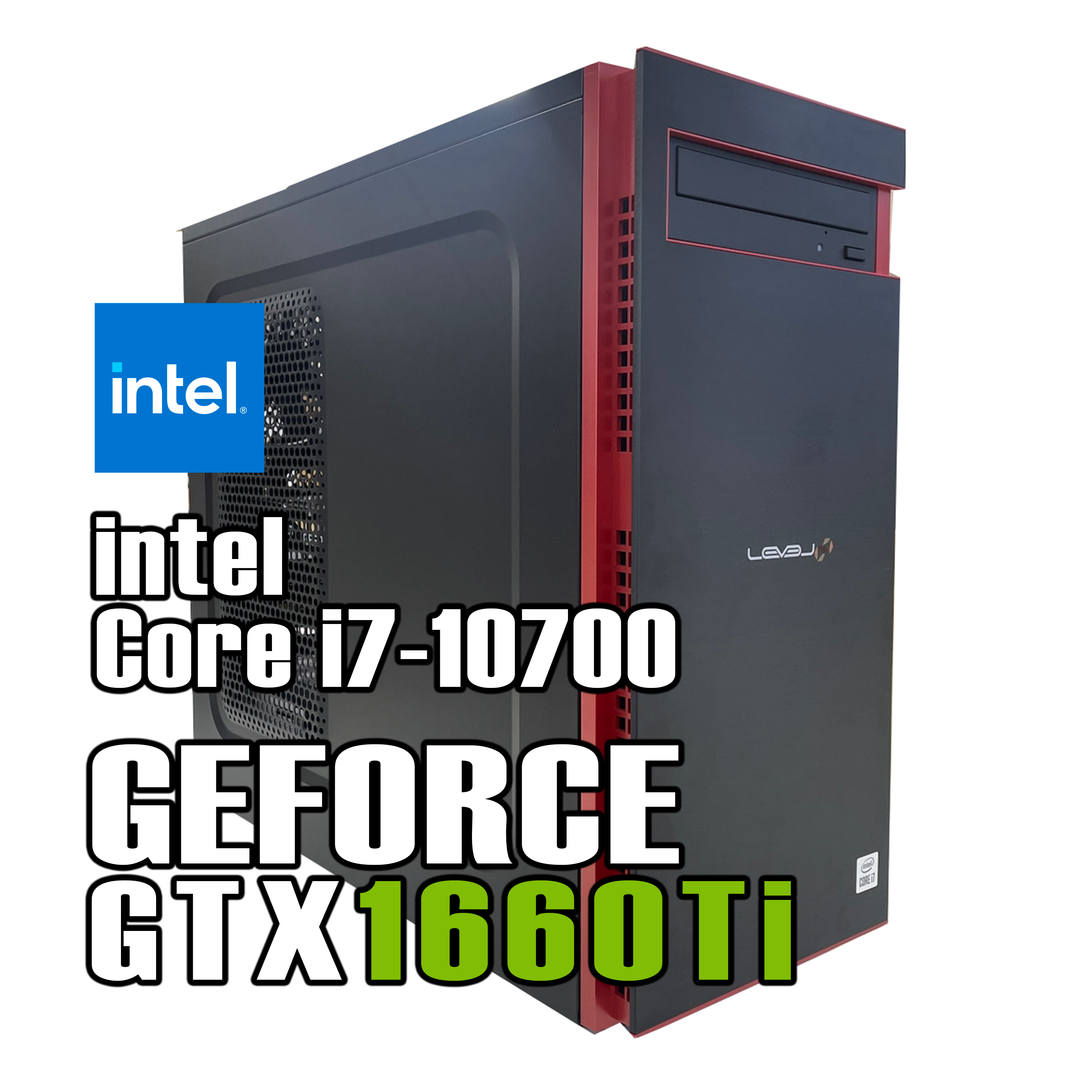 【即納！】 Intel Core i7-10700 / GeForce GTX 1660Ti / メモリ DDR4 8GB / SSD 500GB / HDD 2TB / iiyama Level∞ / Windows11 home |中古ゲーミングPC専門店GP-ZERO