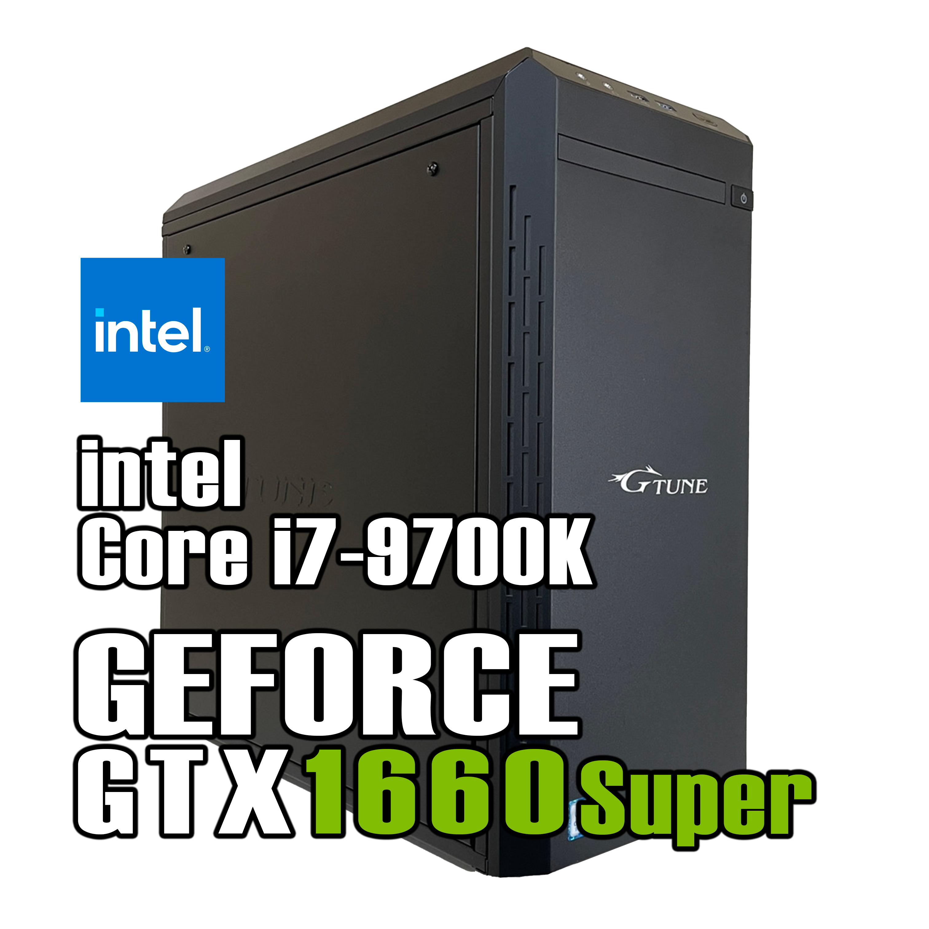 【即納！】i7-9700K / GeForce GTX1660 Super / メモリ DDR4 16GB / SSD 512GB/ Mouse Gtune / Windows11 home  |中古ゲーミングPC専門店GP-ZERO