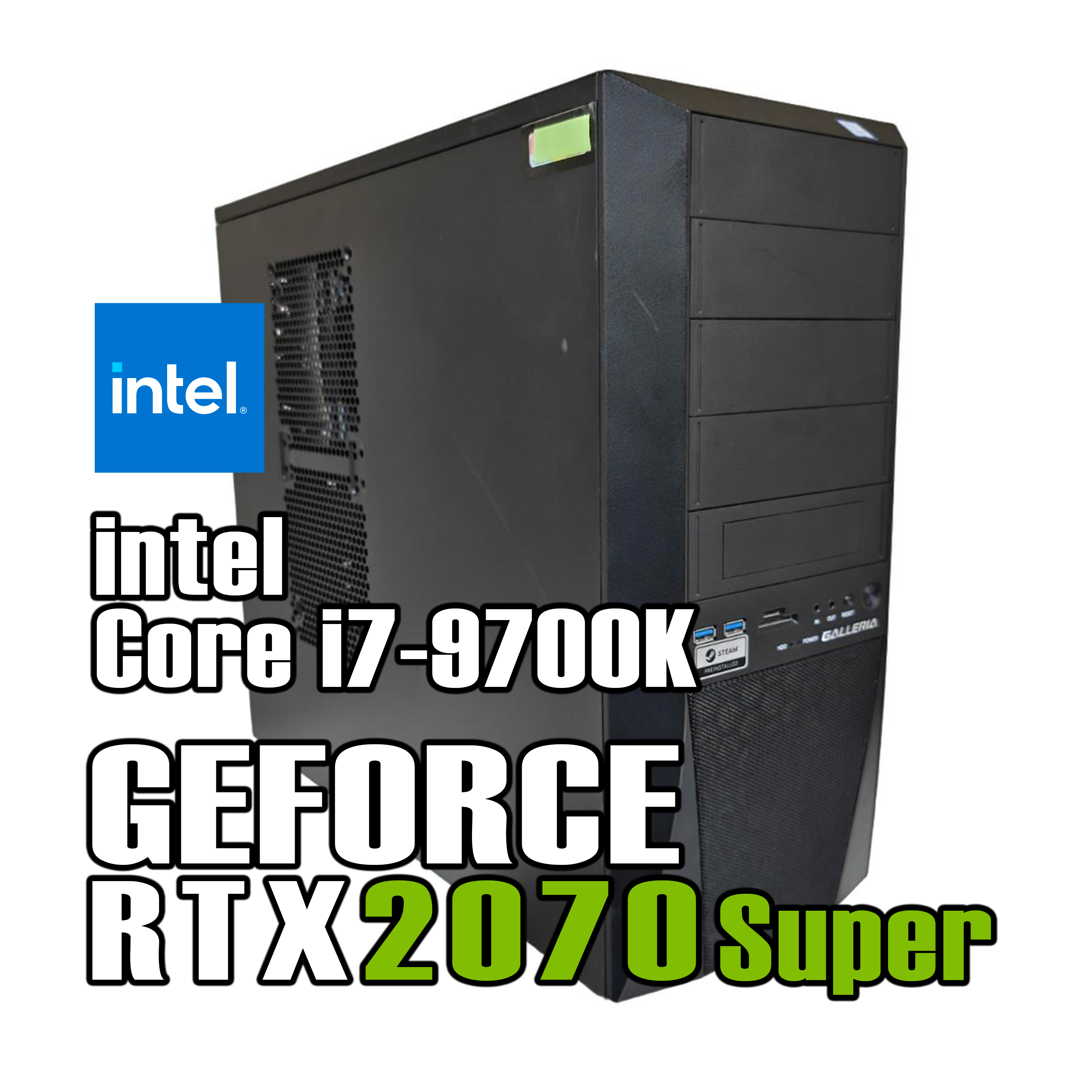 【即納】i7-9700K  / GeForce RTX2070 SUPER  / メモリ DDR4 16GB / SSD 512GB / GALLERIA / Windows11 Pro |中古ゲーミングPC専門店GP-ZERO