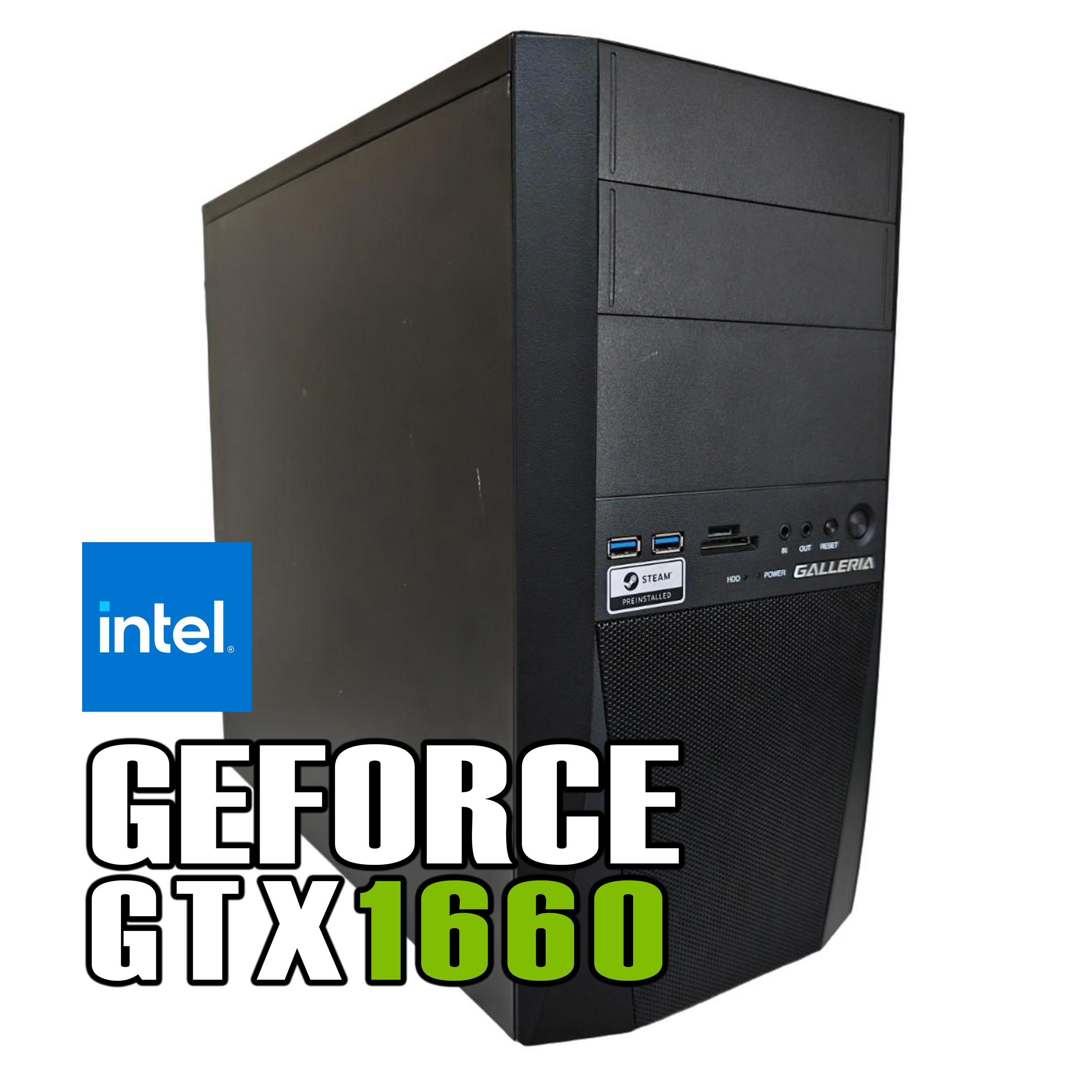 【即納】i5-9400F / GeForce GTX1660  / メモリ DDR4 16GB / SSD 256GB /  HDD 1TB / GALLERIA / Windows11 Home |中古ゲーミングPC専門店GP-ZERO