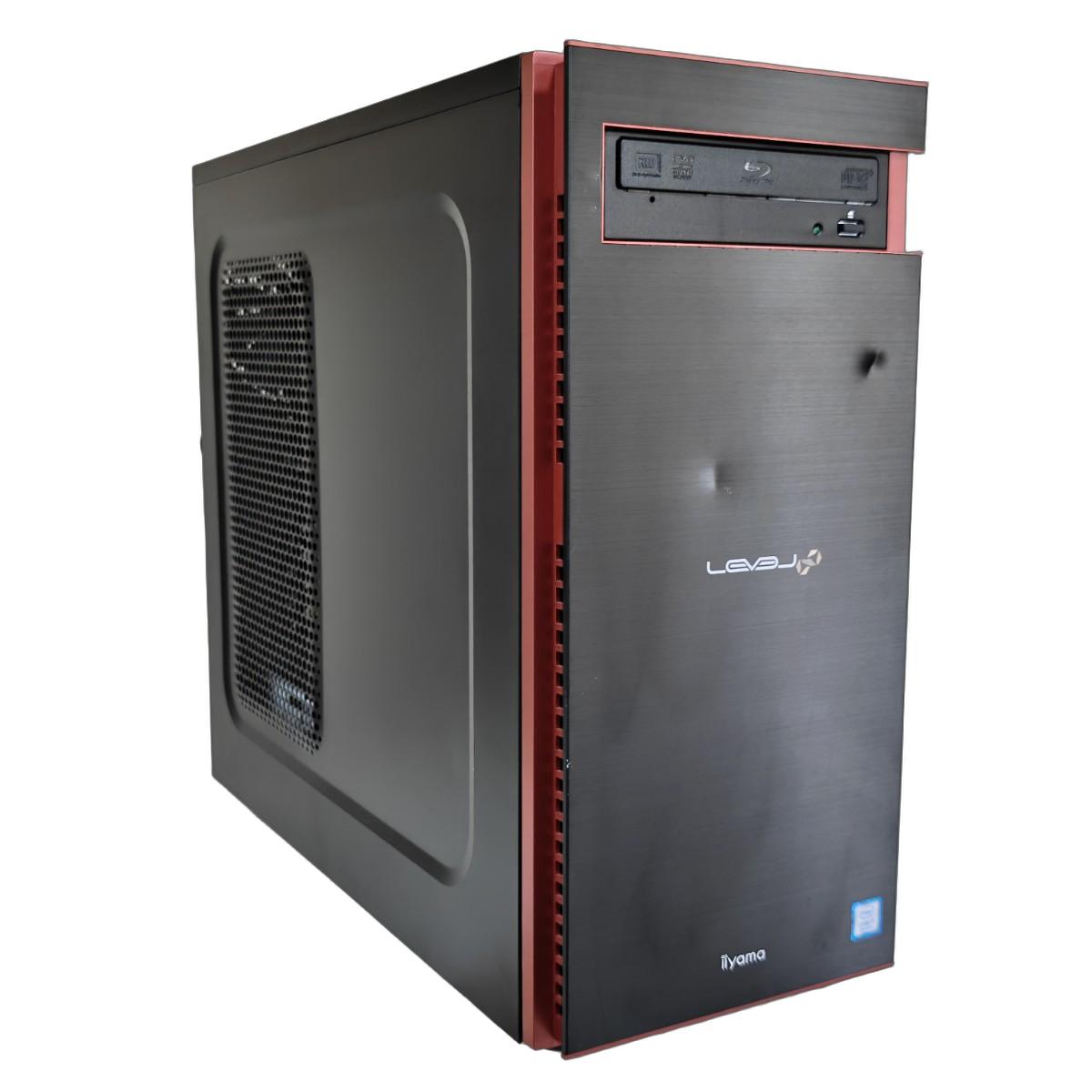 【即納】i7-9700K / GeForce RTX2060 6GB  / メモリ DDR4 32GB / SSD 256GB / HDD 500GB / UNITCOM iiyama Level∞ / Windows11 Home |中古ゲーミングPC専門店GP-ZERO