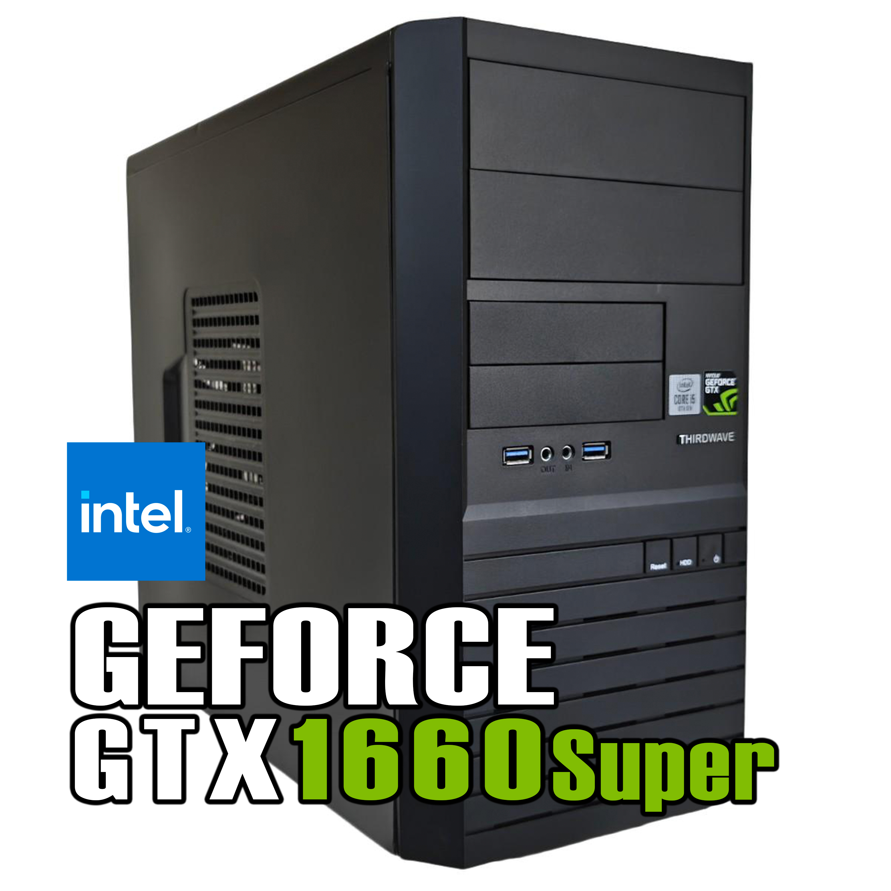 【即納】i5-10400 / GeForce GTX1660Super 6GB  / メモリ DDR4 16GB / SSD 512GB / THIRDWAVE / Windows11 Home |中古ゲーミングPC専門店GP-ZERO