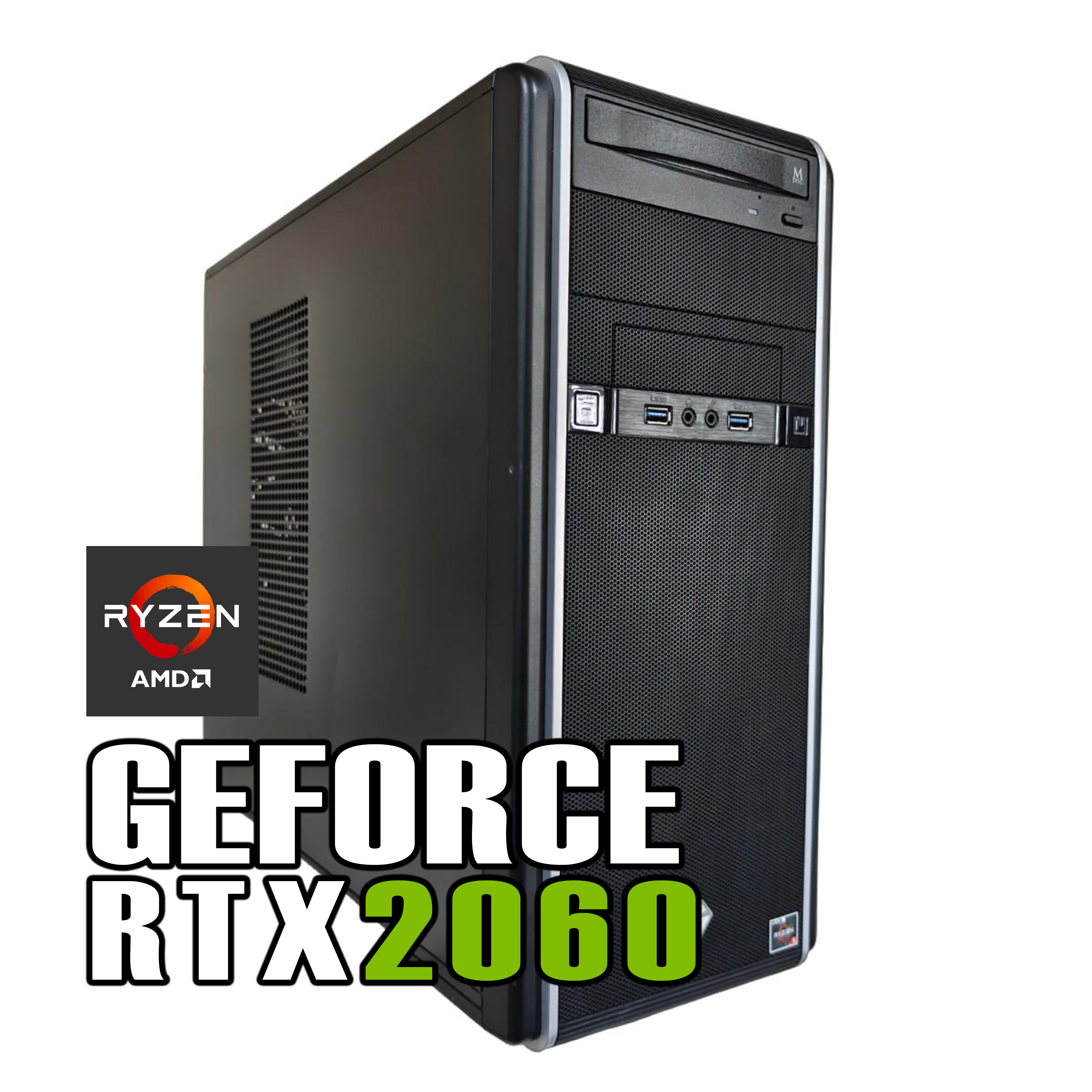 自作PC中古品　ゲーミングPC 新品ケース】エントリークラスセット 中古ゲーミングPC | NVIDIA