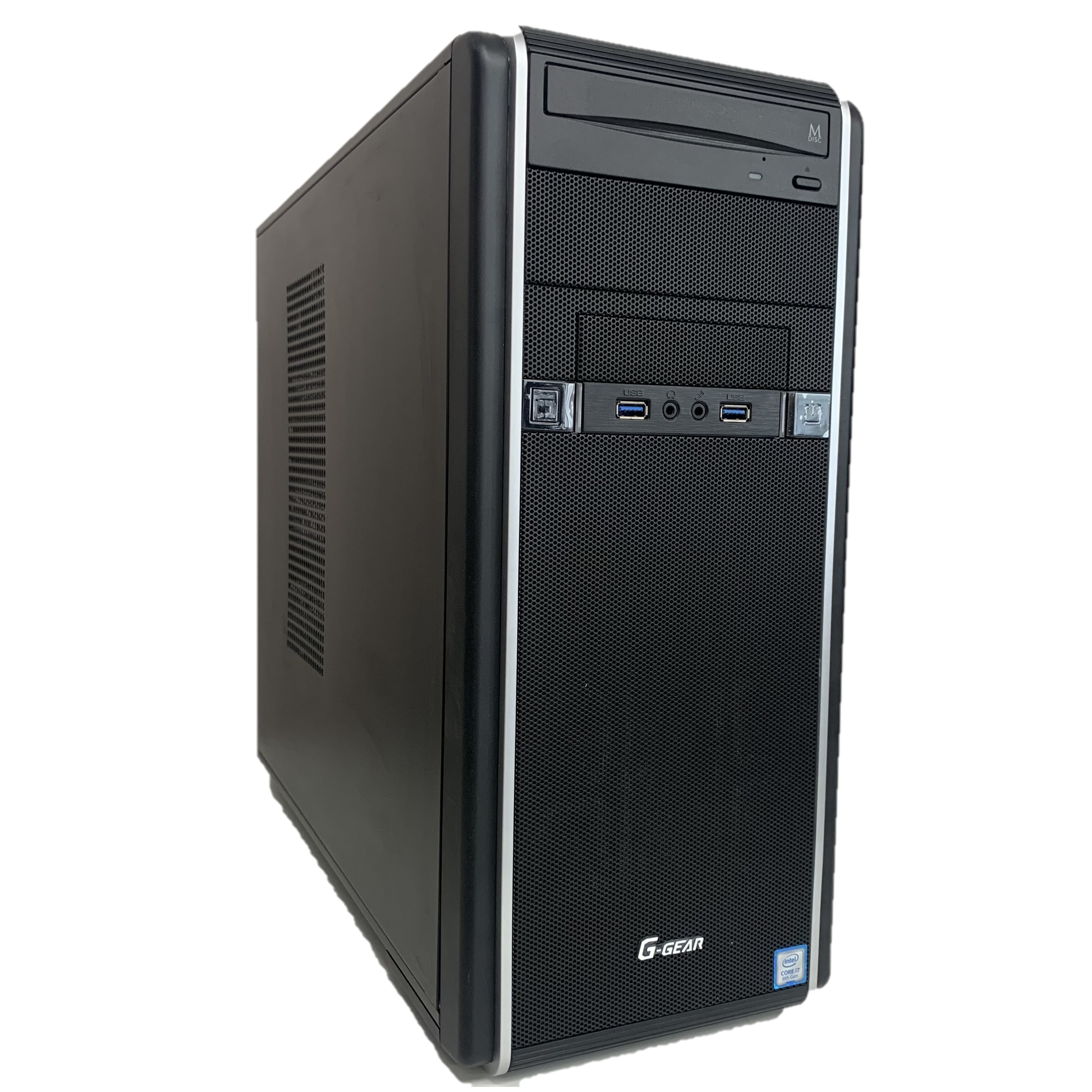 TSUKUMO G-GEAR GA7J-D180T/CP1 Intel Core i7-8700/16GB/  SSD512GB/GTX1070Ti/Windows10 |中古ゲーミングPC専門店 GP-ZERO